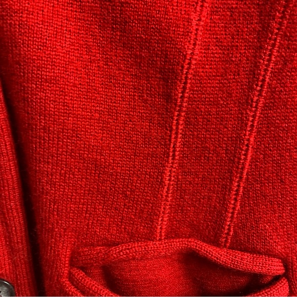 Henri Bendel Vintage Wool Cardigan Sweater Size Medium - Picture 4 of 7